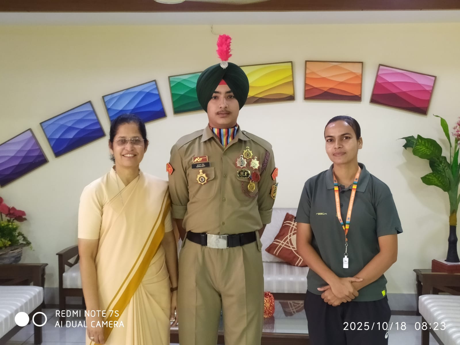 OUR NCC CADET PARTICIPATED IN ALL INDIA THAL SENA CAMP