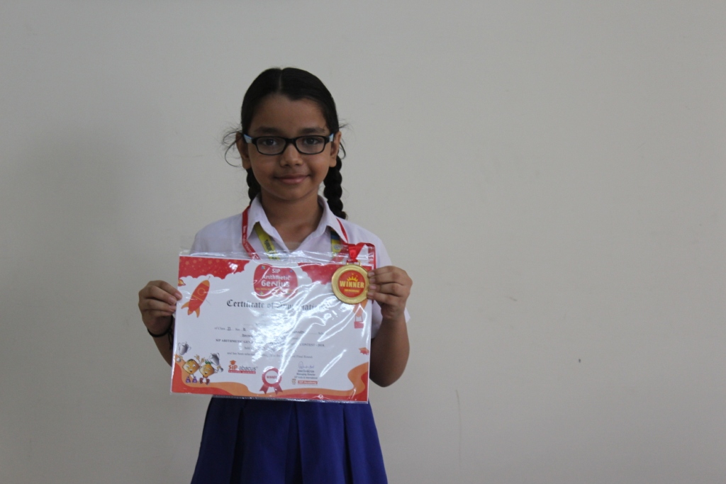 SIP ARITHMETIC GENIUS ALL INDIA INTER SCHOOL CONTEST 2018 ROUND 2