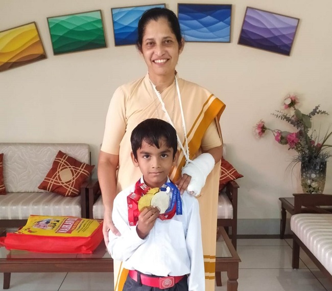 GOLD AND SILVER AT STATE LEVEL ATHLETICS COMPETITION