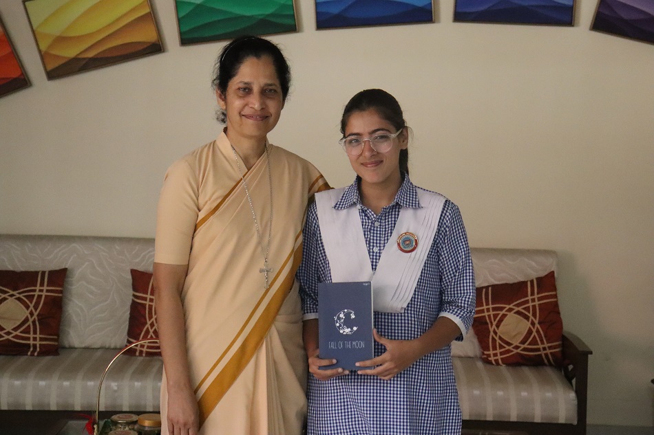 VIBHUTI'S POEM PUBLISHED IN THE BOOK' "FALL OF THE MOON"