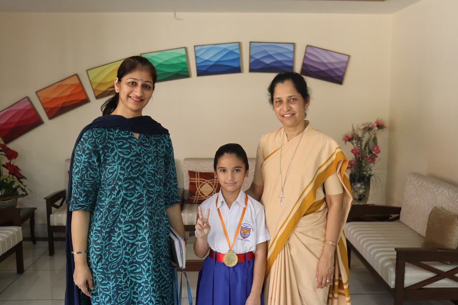 A gold medal in Roller Skating