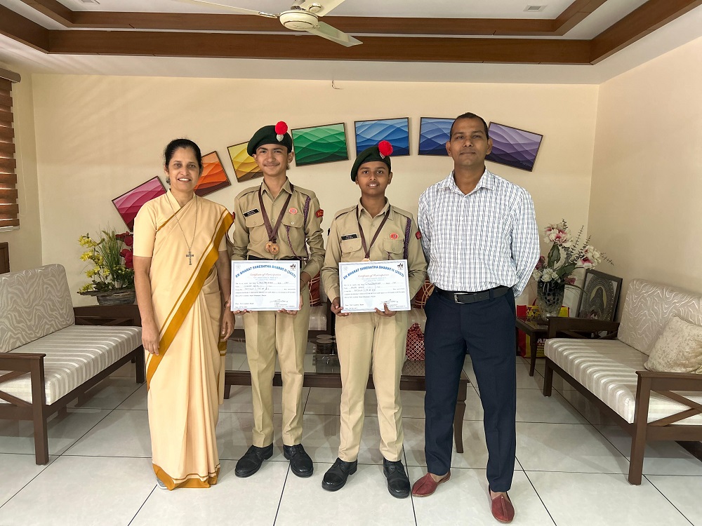 NCC CADETS AT EBSB CAMP