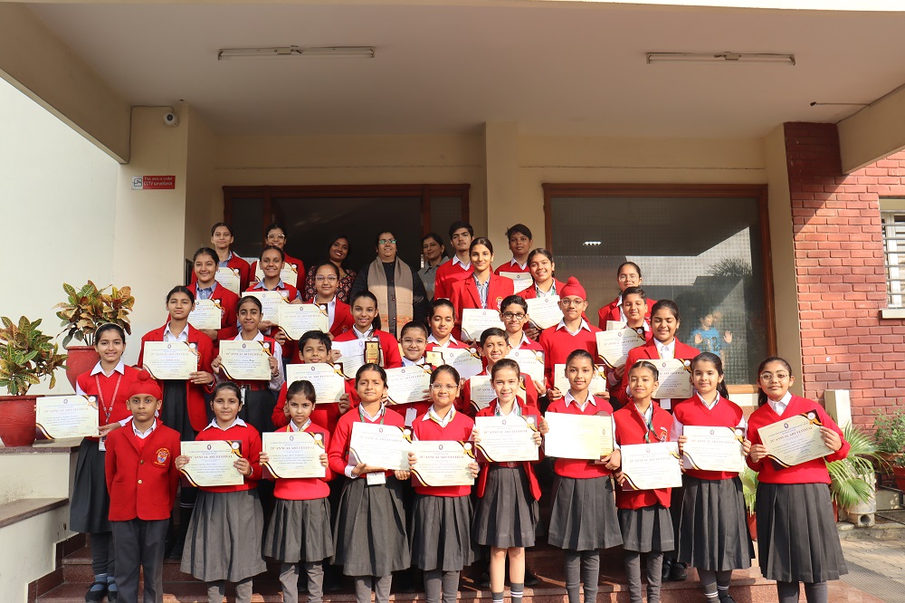 OUR BUDDING ARTISTS AT 29TH ANNUAL ART FESTIVAL