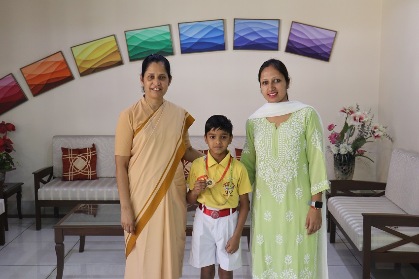 GOLD MEDAL IN KIDS CRICKET TOURNAMENT