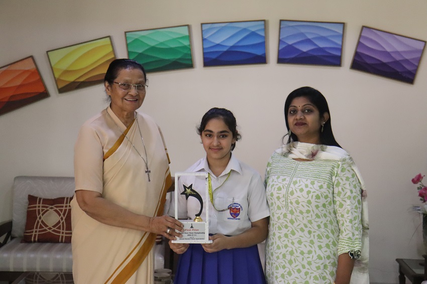 1ST POSITION IN PUNJAB STATE CHESS CHAMPIONSHIP