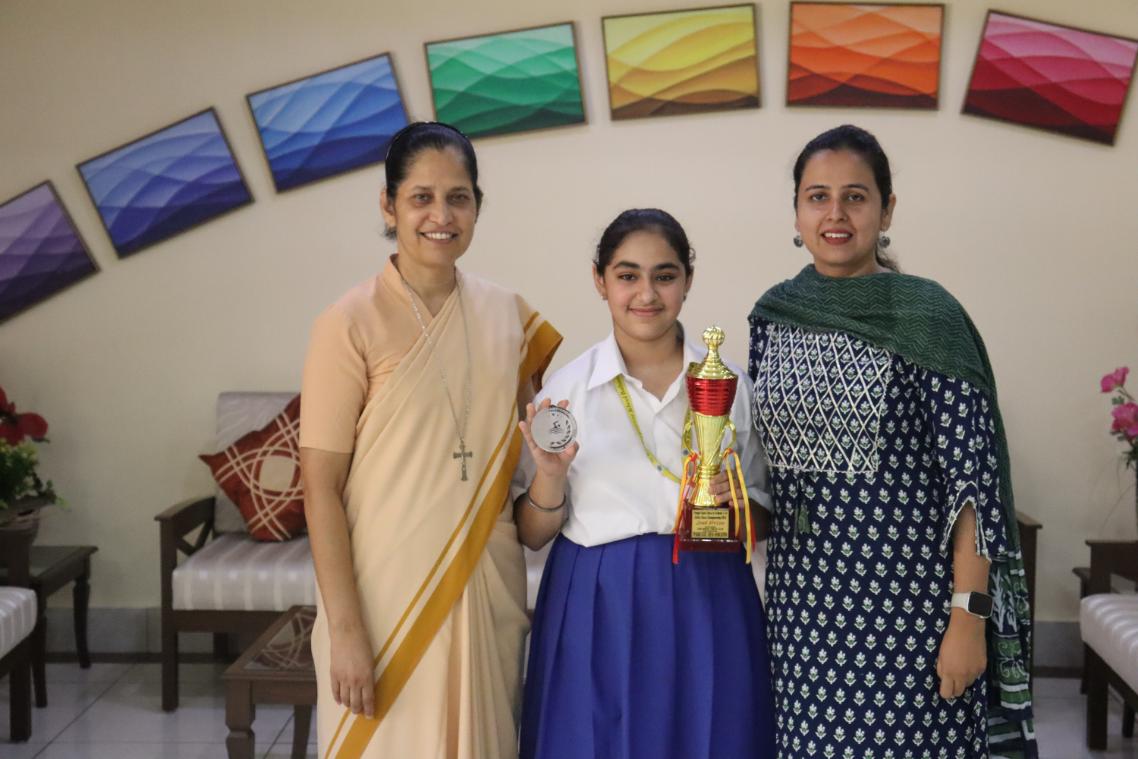 2ND POSITION IN UNDER 16 STATE CHESS TOURNAMENT