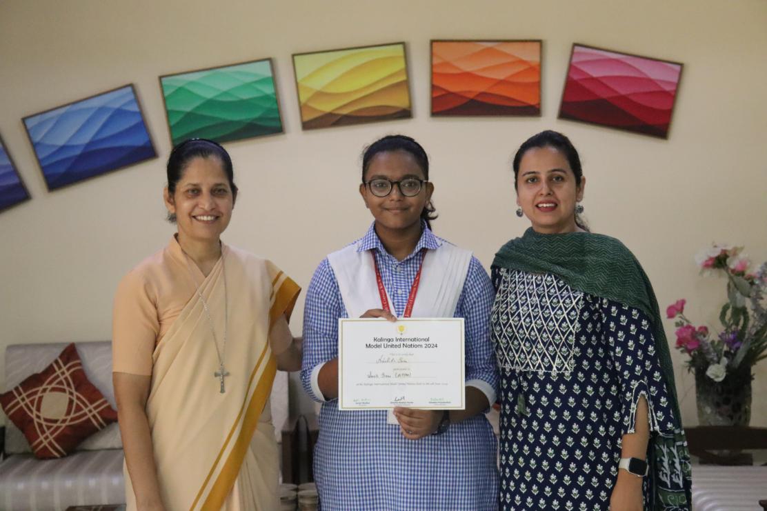 VERBAL MENTION AT KALINGA INTERNATIONAL MUN