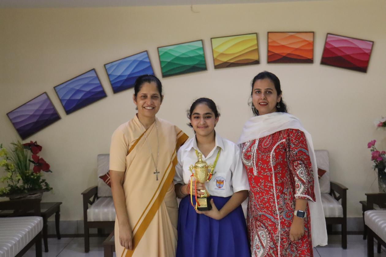 1ST POSITION IN CHESS CHAMPIONSHIP