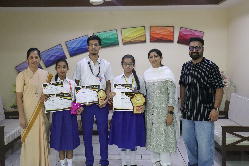 LAURELS AT INTER SCHOOL ART COMPETITION