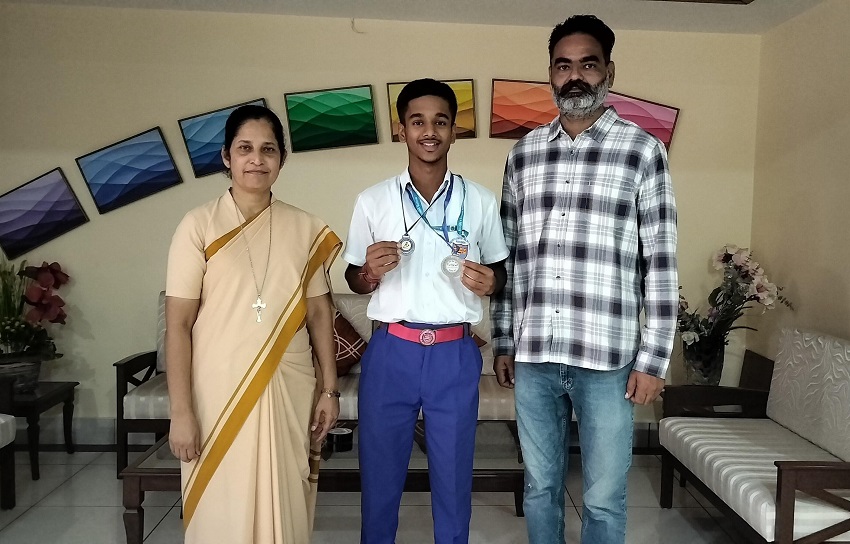 2ND POSITION IN CRICKET AND ATHLETICS MEET