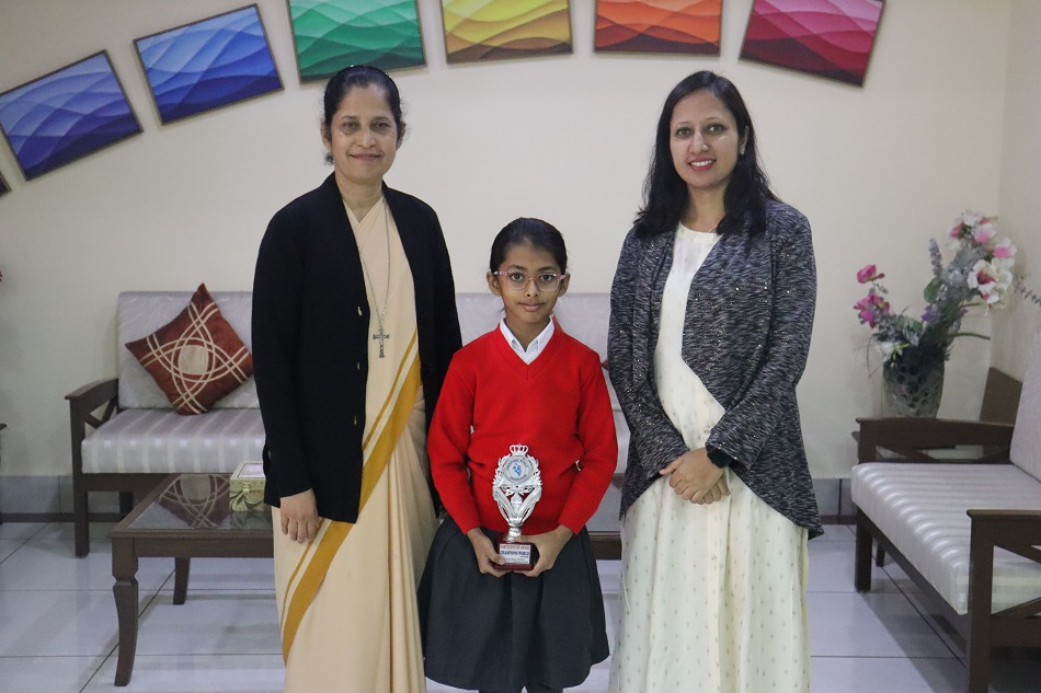 PARTICIPATION TROPHY IN ABACUS COMPETITION