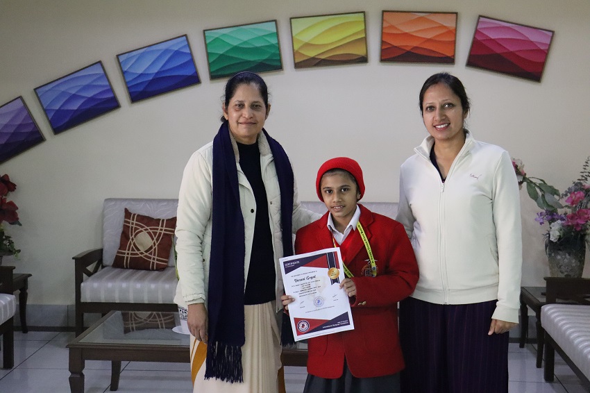 GOLD IN MATHEMATICS OLYMPIAD