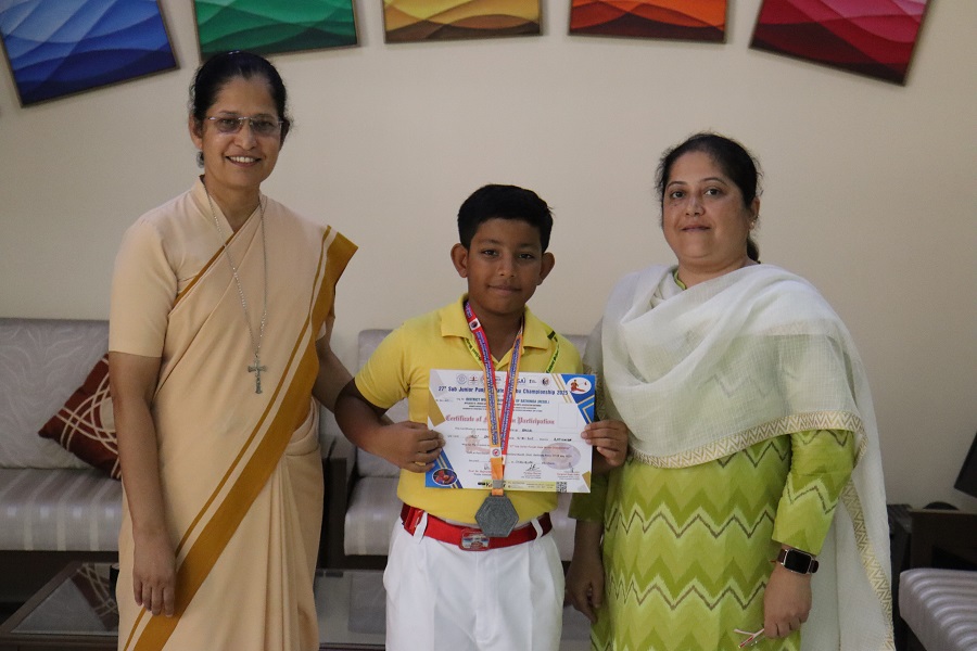 SILVER MEDAL AT 27TH SUB JUNIOR PUNJAB STATE WUSHU CHAMPIONSHIP