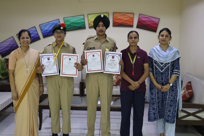 OUR CADETS GOT SELECTED FOR AITSC