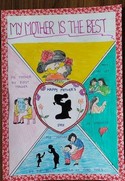 POSTER MAKING ON MOTHER'S DAY