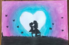 POSTER MAKING ON MOTHER'S DAY