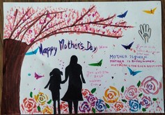 POSTER MAKING ON MOTHER'S DAY