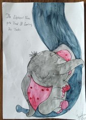 POSTER MAKING ON MOTHER'S DAY