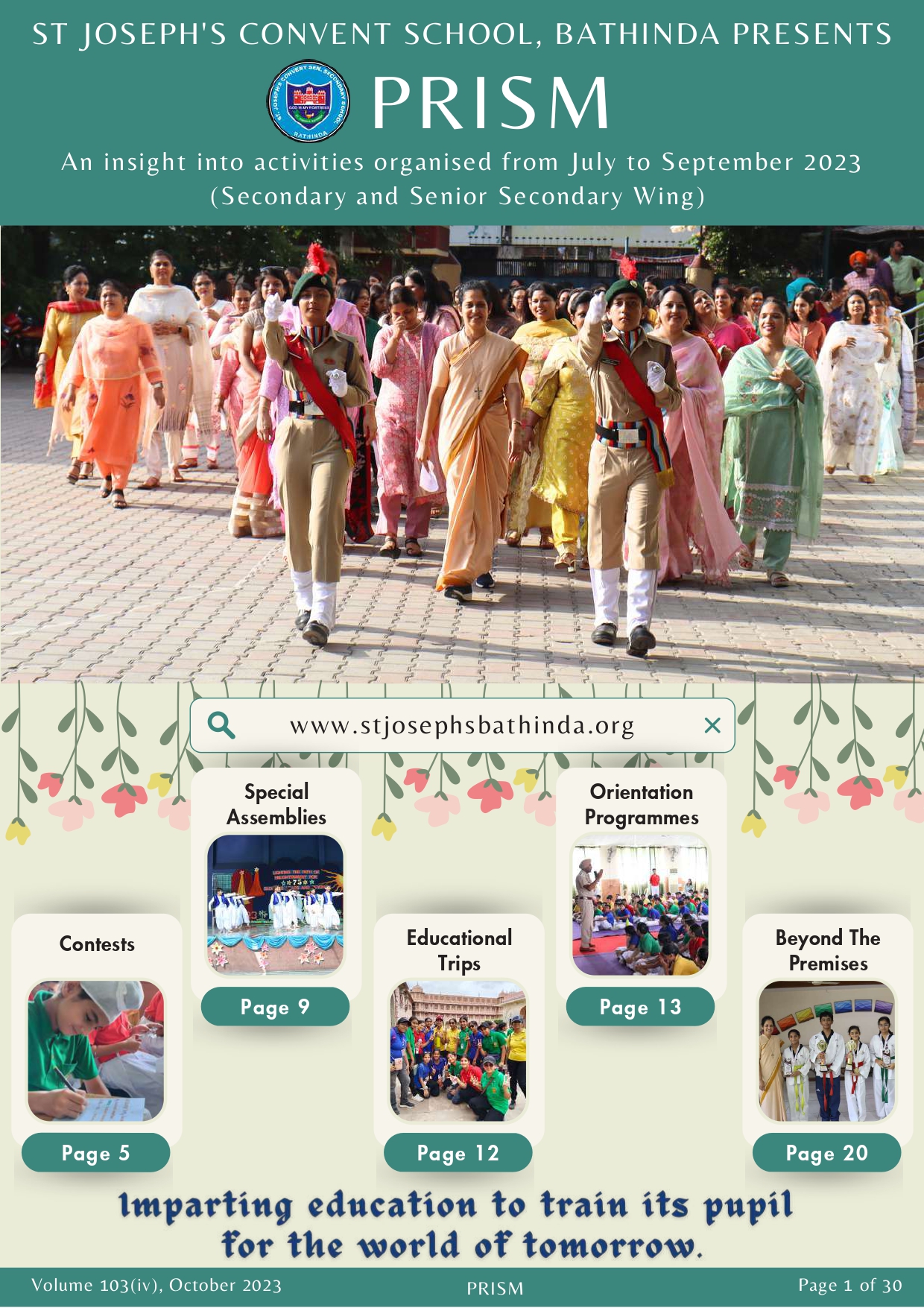 Prism - July to September (Secondary and Senior Secondary Wing)